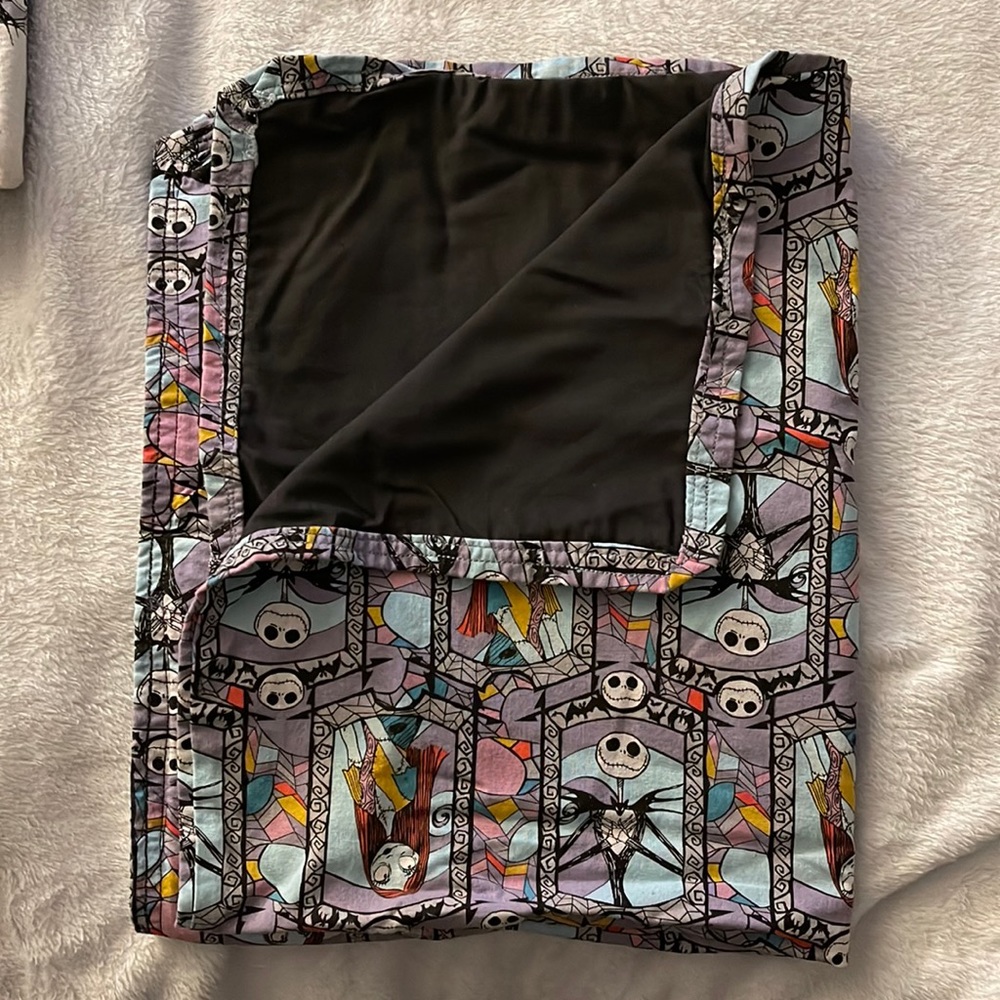 Jack and Sally Receiving Blanket